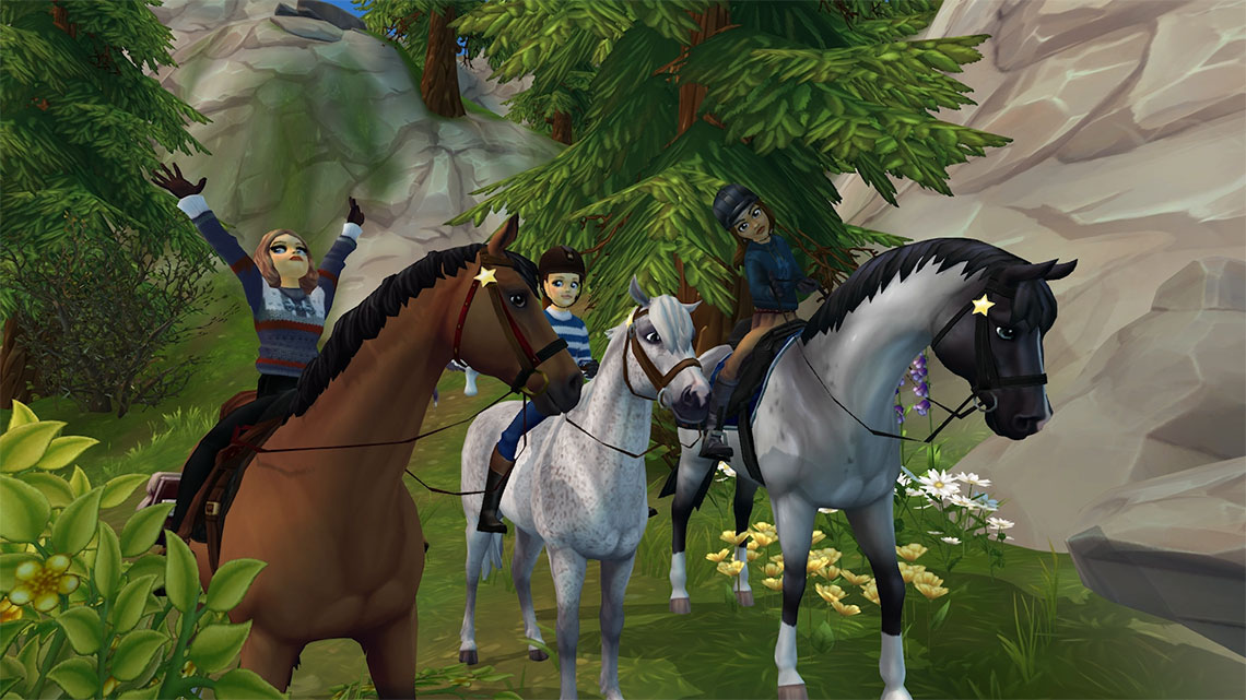 A horse game online full of adventures